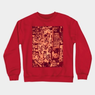 Sticker Street Art NYC Crewneck Sweatshirt